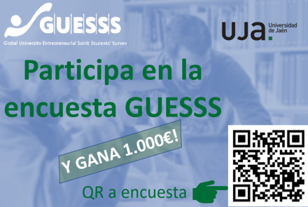 Cartel GUESSS 2025 con QR